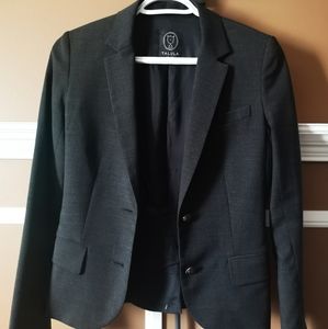 Taluka Dark Gray Fitted Blazer